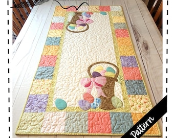 Easter Basket Table Runner Pattern