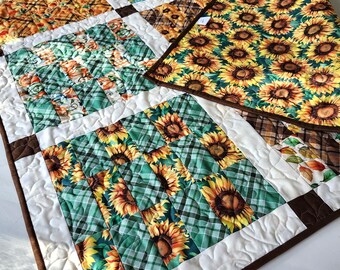 Fall Patchwork Quilt – Fall Home Décor