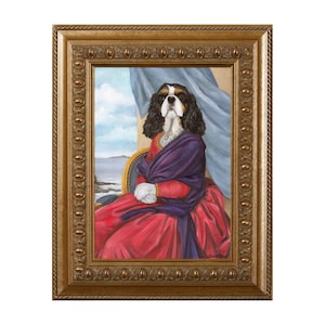 Dog Magnet, Cavalier King Charles Spaniel Tara Refrigerator Magnet