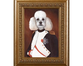 Dog Magnet, Napoleon Phil, Poodle, Refrigerator Magnet