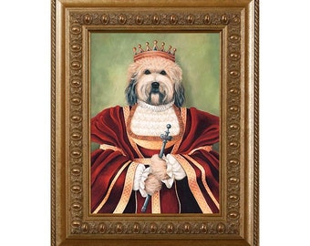 Dog Magnet, Queen Maddie, Wheaten Terrier, Refrigerator Magnet Dog Breed Gifts