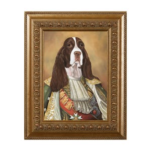 Dog Magnet, James, English Springer Spaniel,  Refrigerator Magnet