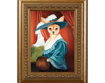 Dog Magnet, Senora Perro, Chihuahua, Refrigerator Magnet