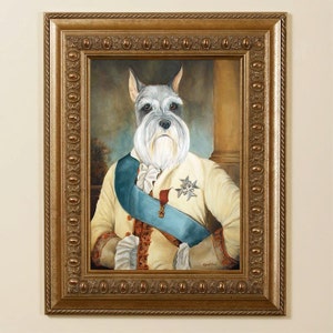 Schnauzer Love, Schnauzer Prints, Schnauzer Art, Phillip XVI, Miniature Schnauzer image 2