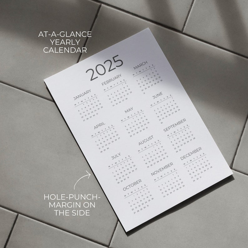 2025 A5 Calendar A Comprehensive Guide Calendar January 2025 Printable