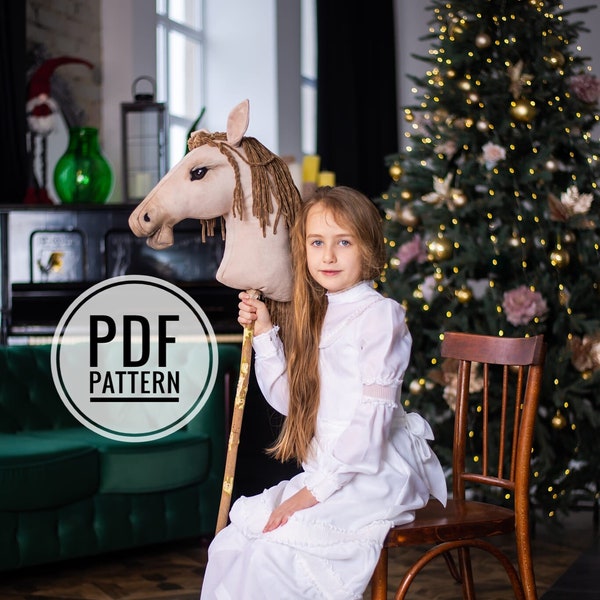 Hobby horse template Etsy Polska