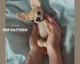 Chihuahua Teddy Bear Sewing Pattern: DIY Stuffed Animal (PDF Pattern). Valentines gift