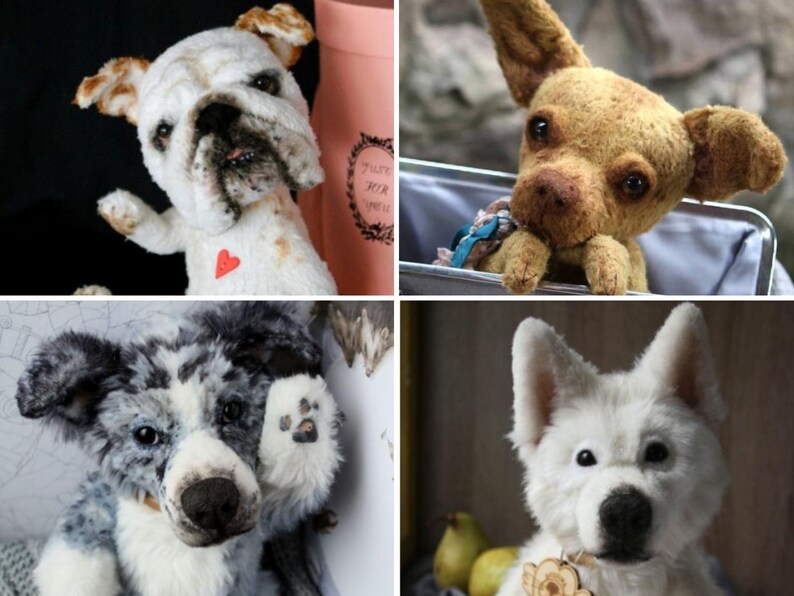 white german shepherd plush