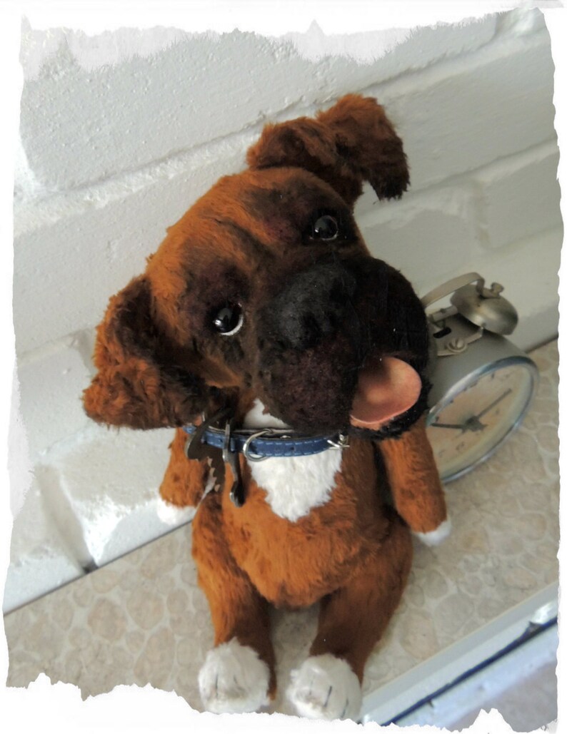 boxer dog teddy bear