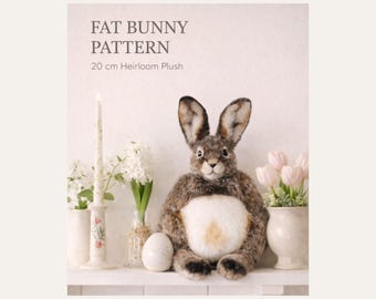 Fat Bunny Sewing Pattern PDF