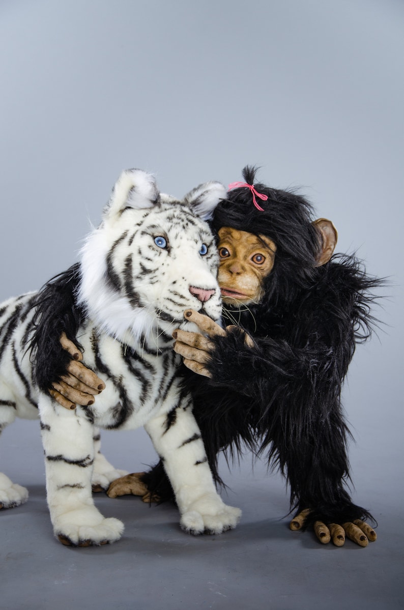 Tiger Cub Sewing Pattern: DIY Stuffed Animal Toy (PDF Pattern) image 9