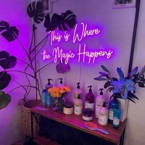Personalized Neon Aesthetic Sign, Neon Sign, Wall Decor, LED Neon Light, Neon Bar Sign, Neon Bedroom Sign, Neon Light, Custom Neon Sign