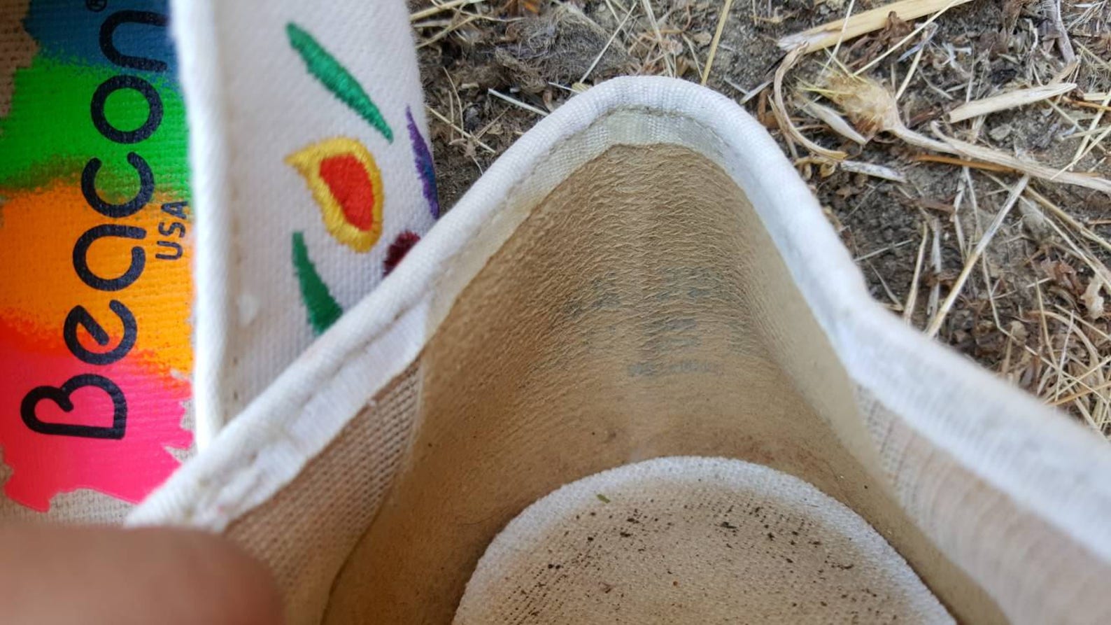 vintage 70s beacon usa ballet flats hippie festival bohemian hiphop cultural ethnic native multi-color rubber sole size 7.5 narr vintage 70s beacon usa ballet flats hippie festival bohemian hiphop cultural ethnic native multi-color rubber sole size 7.5 narr