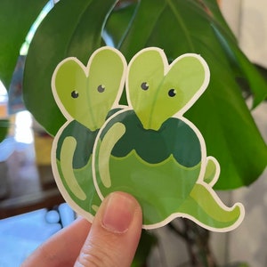 Shiny Applin Vinyl Sticker
