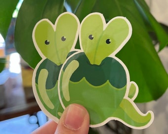 Shiny Applin Vinyl Sticker
