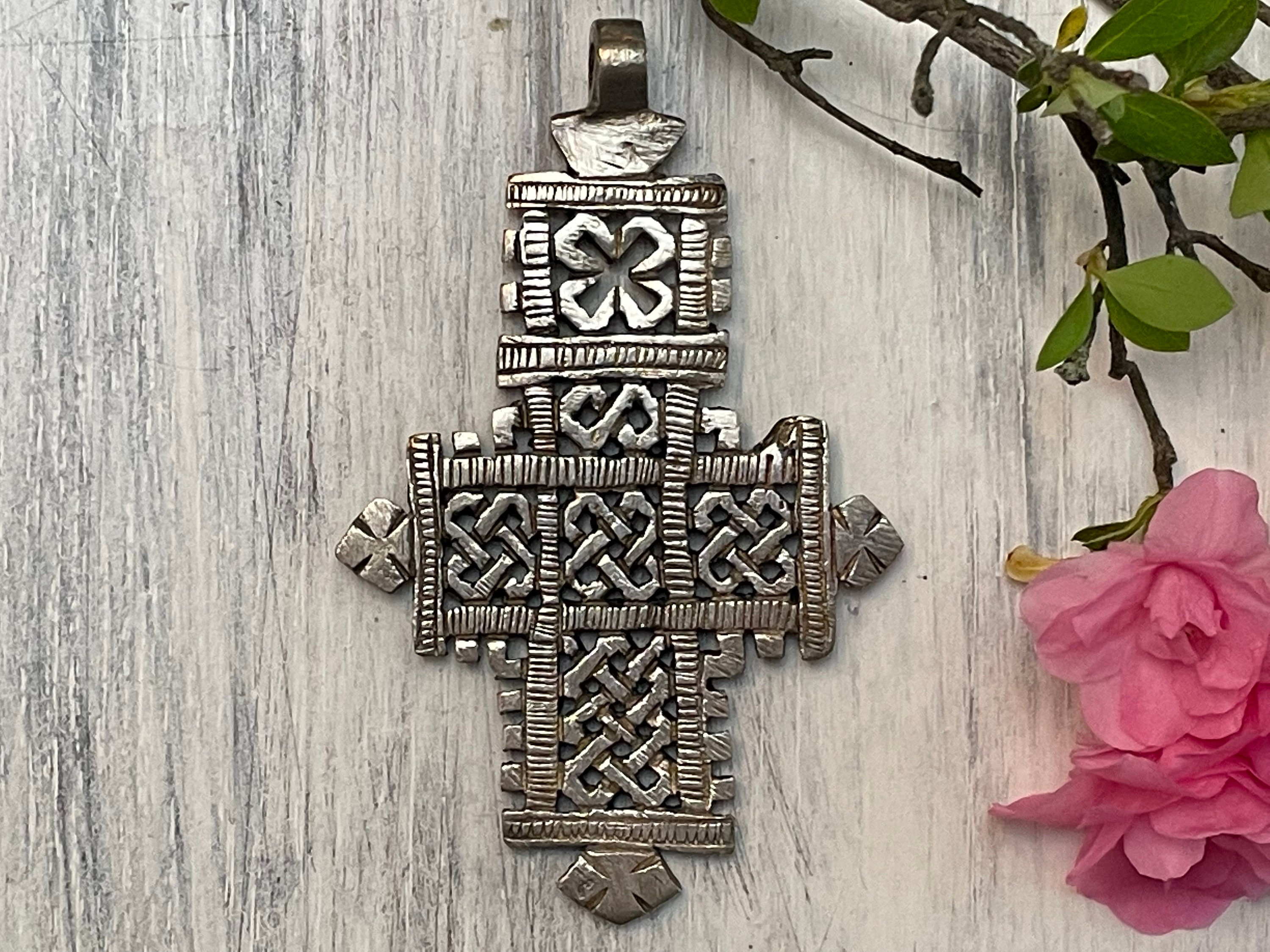 Coptic cross shop pendant