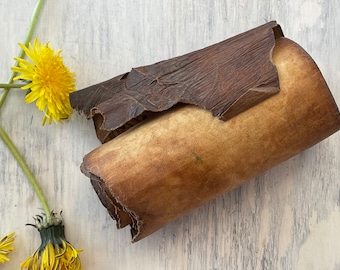 Antique Ethiopian Magic Prayer Scroll : Ethiopia African Ge'ez Manuscript