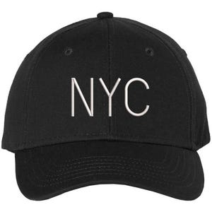 NYC Embroidered Baseball Cap New York City Proud New Yorkers The Big Apple Adjustable Unisex Dad Hat