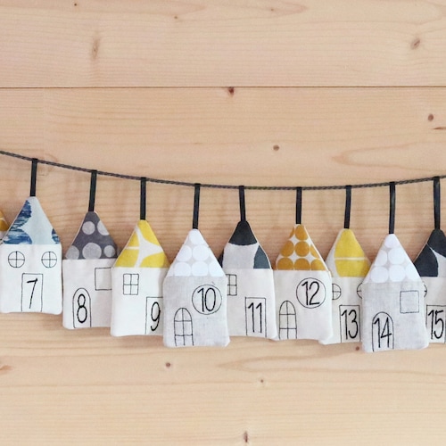 Advent Calendar Kit 24 Cotton Drawstring Bags Reusable Etsy
