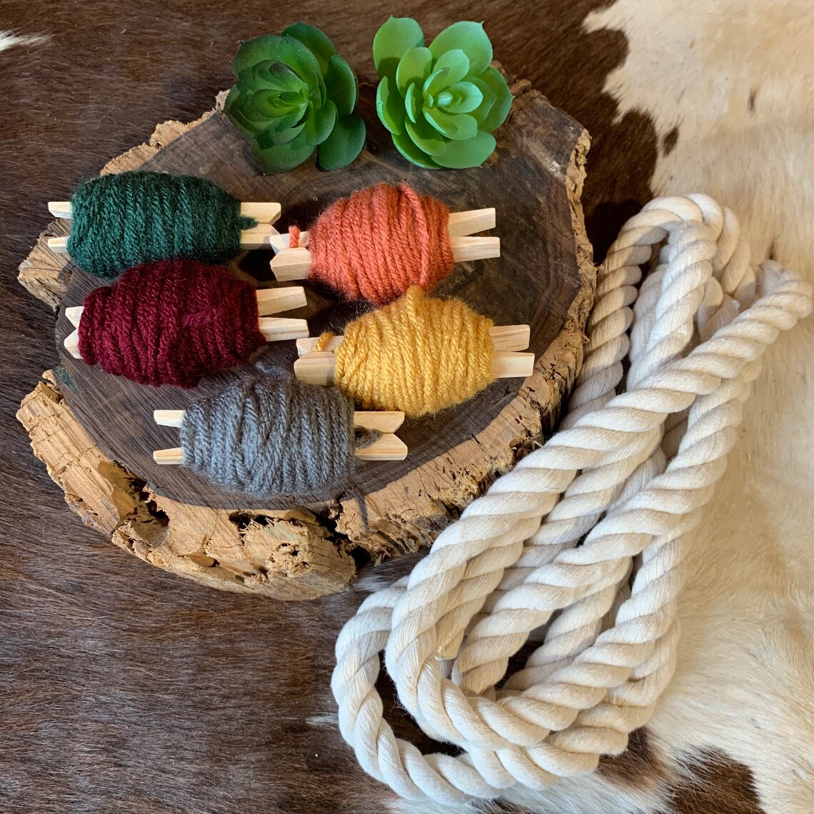 Makramee Regenbogen Kit DIY handgemachte Handwerk Etsy