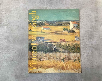 Catálogo de la exposición de pinturas de Vincent van Gogh 1990 Publicación del Museo del Libro de Arte Holandés