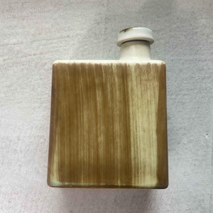Höganäs Keramik Stoneware Bottle Vase: Mid-Century Modern Scandinavian Decor