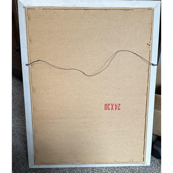 Juan Ferrandiz Castells Vintage Framed Art 