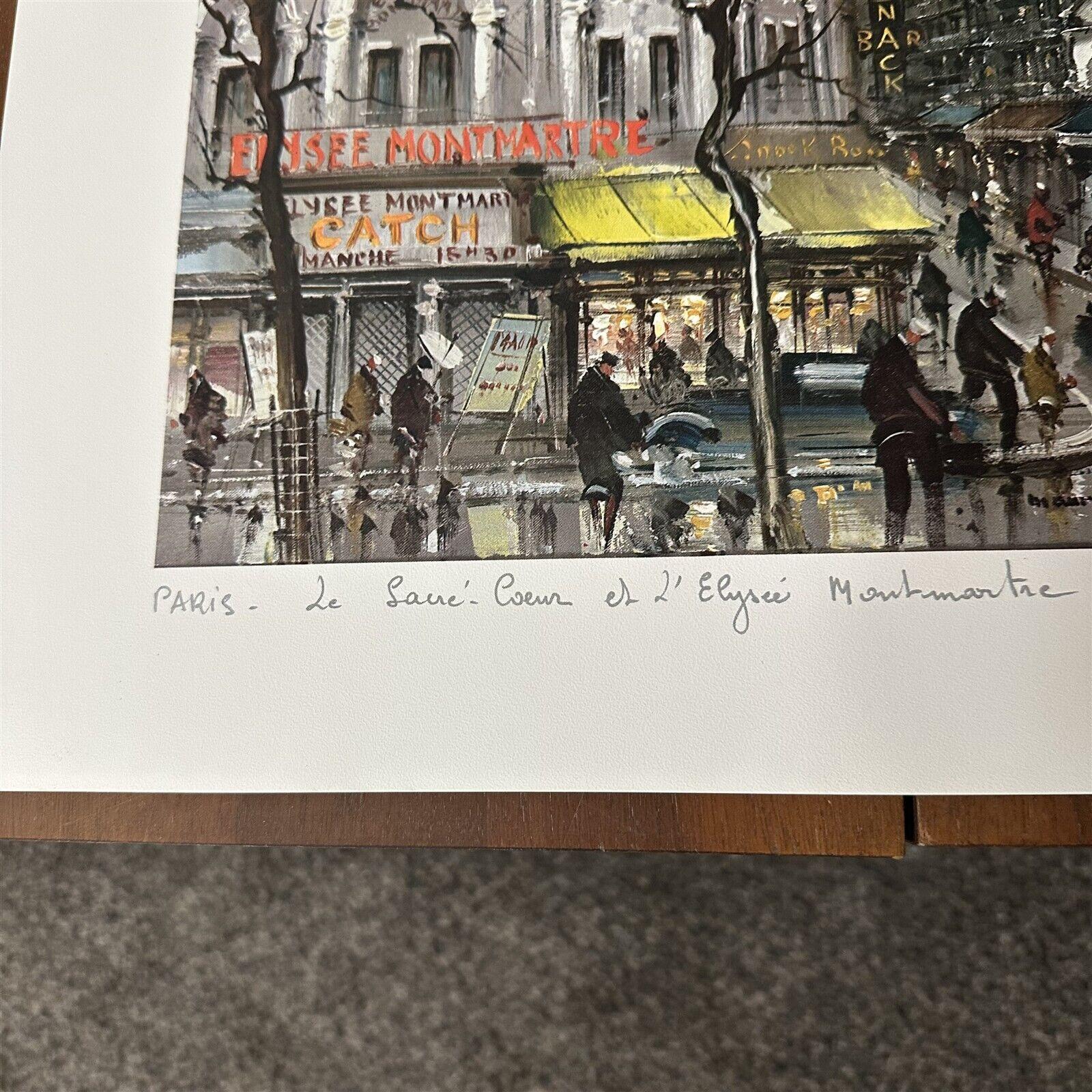 Impression D'art 1976 - Editions Krisarts - Sujet : Paris, France - Style Peinture Claire - Occasion