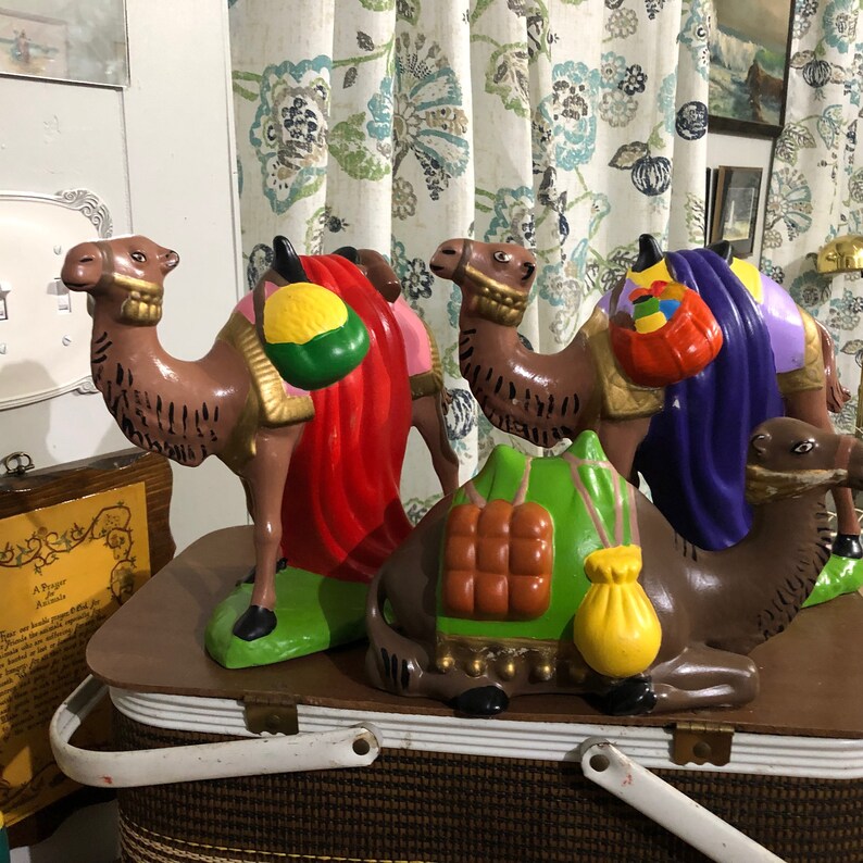 porcelain nativity camel