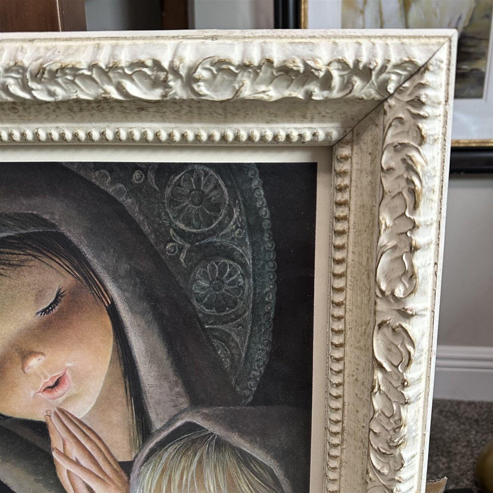 Juan Ferrandiz Castells Vintage Framed Art 