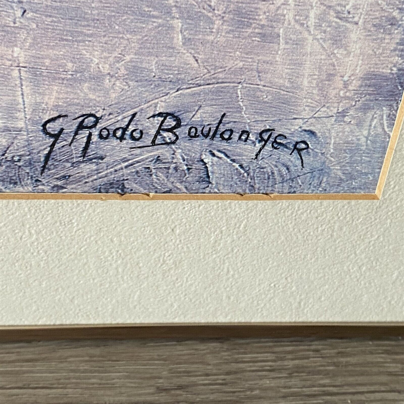 G RODO BOULANGER Tour De France Framed Art Print 28