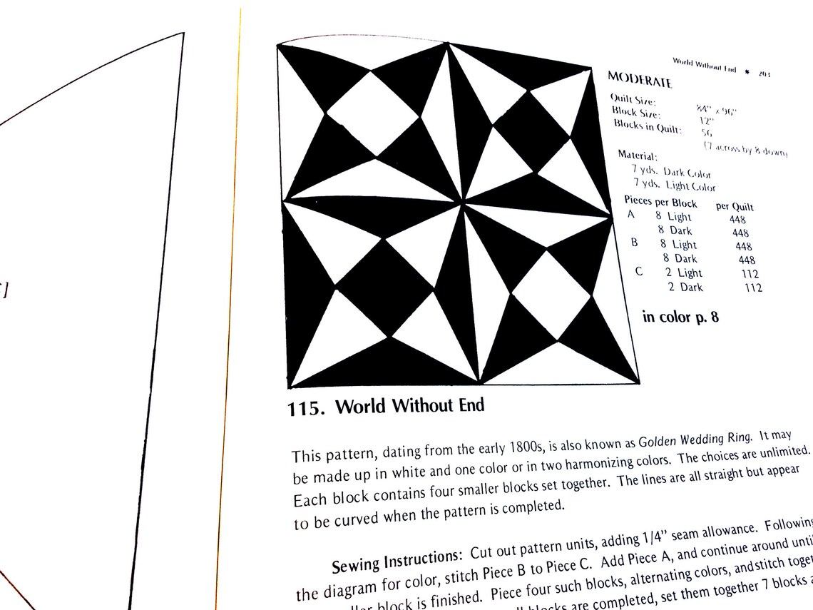 115 Quilt Patterns Quilt Dictionary Quilt Blocks Quilt Etsy