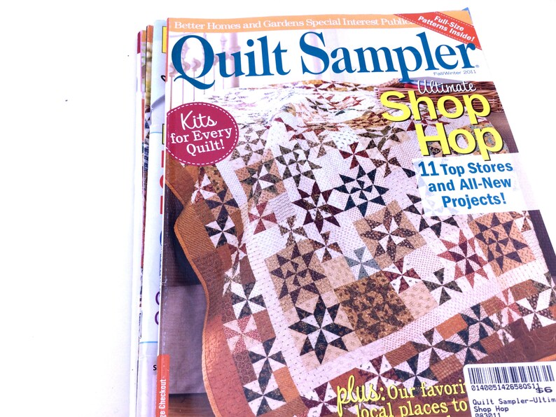 Quilt Magazine Quilt Sampler Quiltmaker Quilting American Etsy