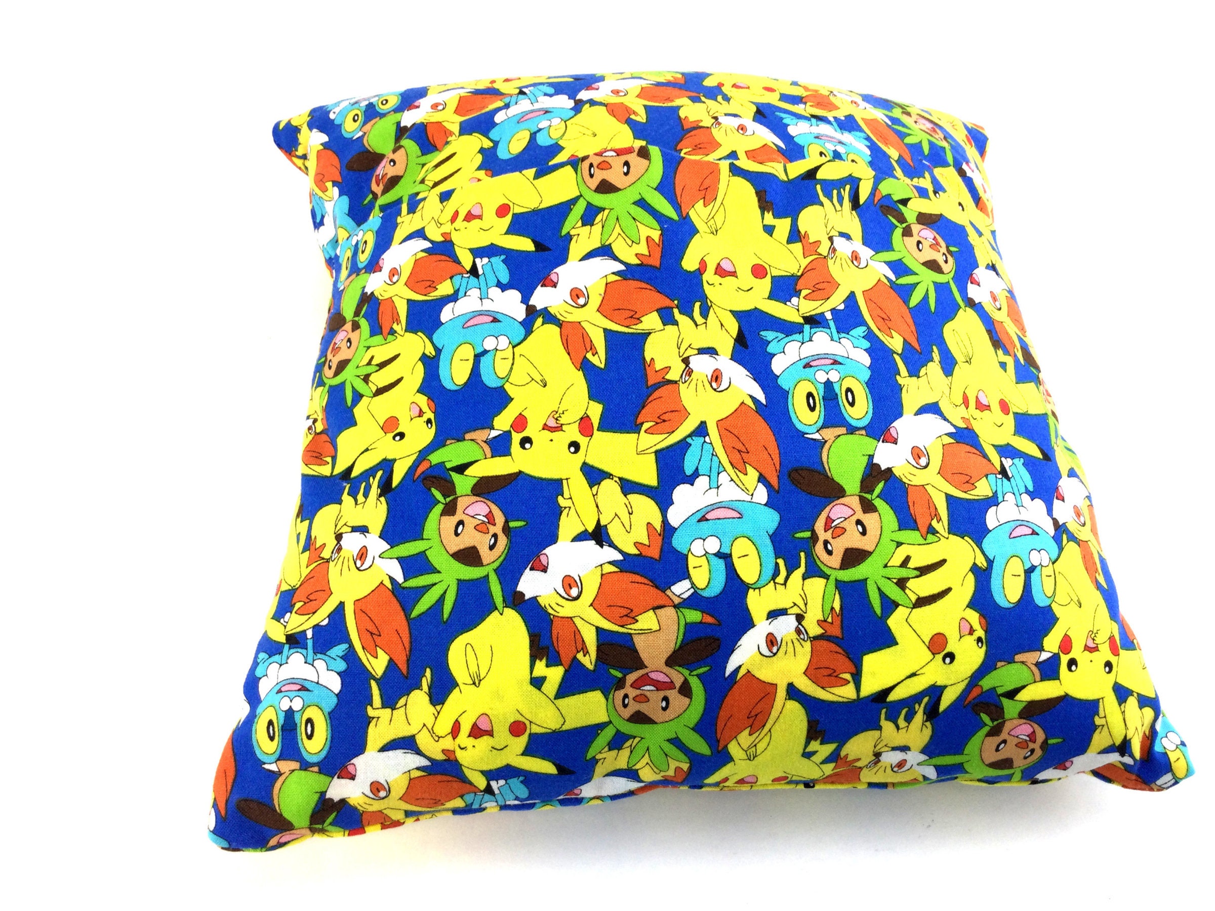 Decorative Pillow Kids Pillow Pokemon Pillow Pillow With Etsy