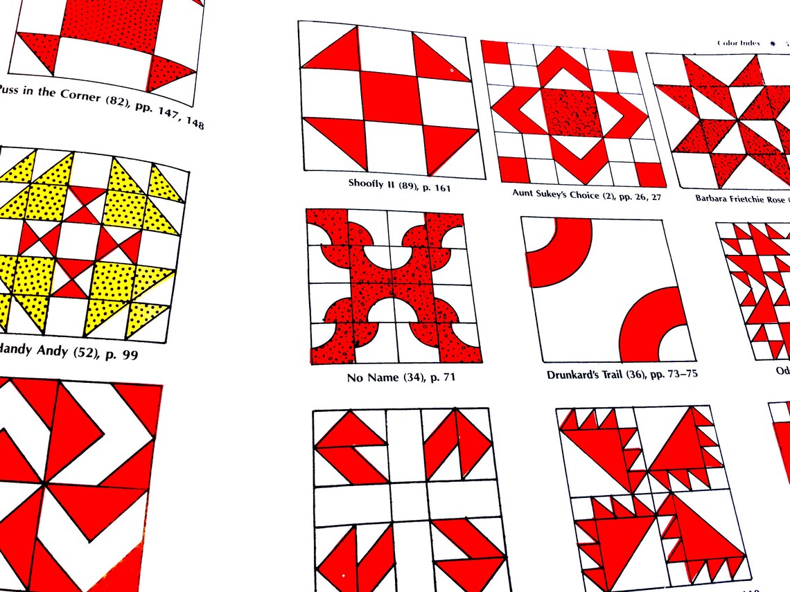 115 Quilt Patterns Quilt Dictionary Quilt Blocks Quilt Etsy