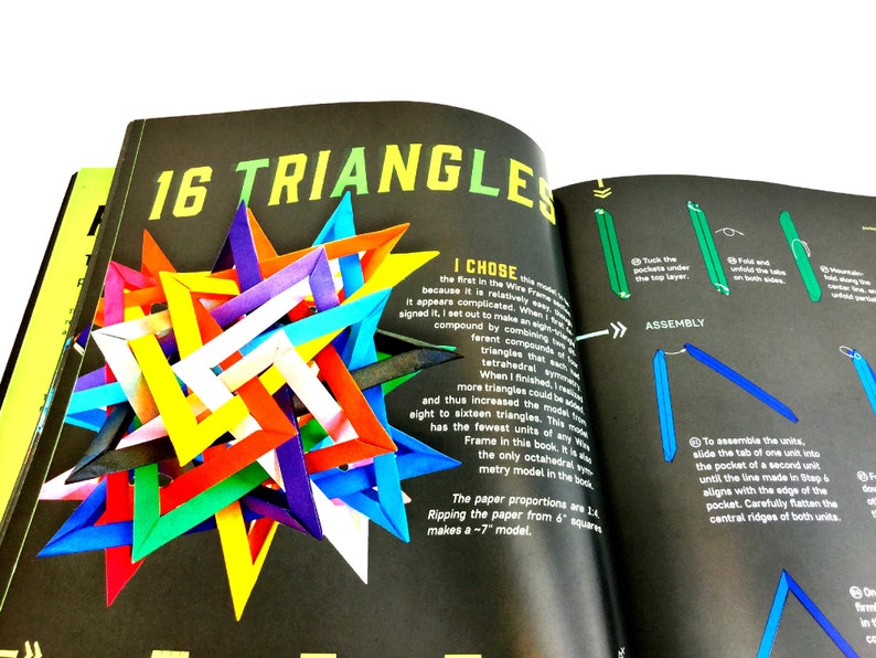Modular Origami Paper Crafts 3D Origami Advanced Origami | Etsy