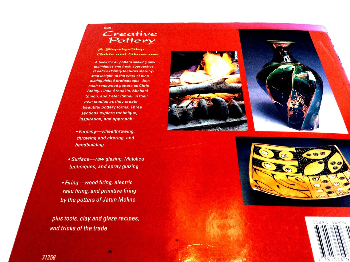 Creative Pottery Book Pottery Book Pottery Reference Making Etsy