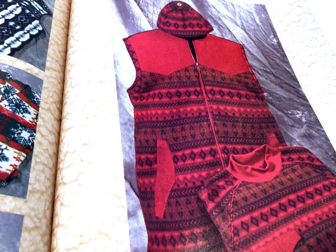 Polar Fleece Polarfleece Fleece Patterns Polar Fleece Etsy