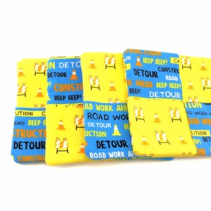 Coasters for your Construction Pro- Mug Rugs- Man Cave, Dad Gift, Builders, Home Renovators