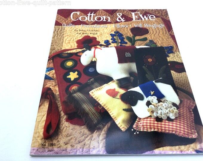Cotton and Ewe, Quilt Book, Quilt Patterns, Sewing Patterns, Pincushion