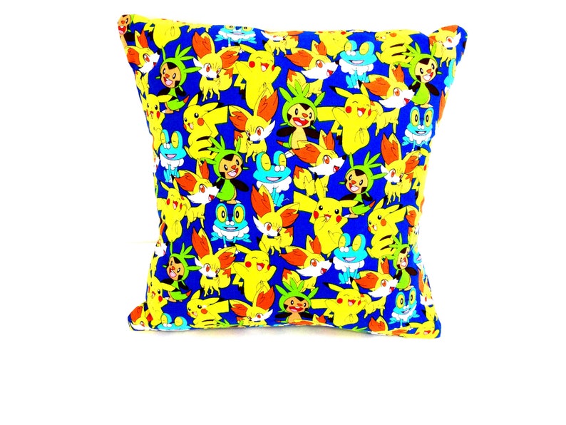 Decorative Pillow Kids Pillow Pokemon Pillow Pillow With Etsy