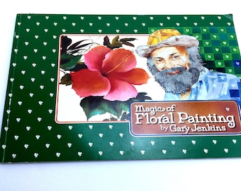 Magic of Floral Painting,  Painting Book, Tole Painting, Stroke-by-Stroke, Painting Techniques, Learn to Paint, Flowers, Painting Flowers