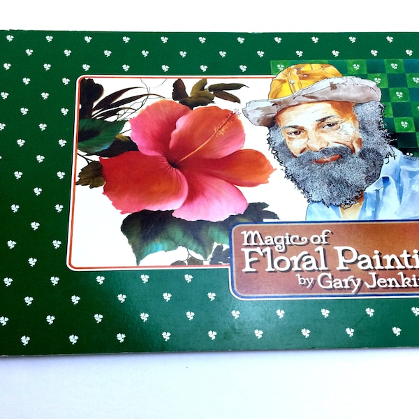 Magic of Floral Painting,  Painting Book, Tole Painting, Stroke-by-Stroke, Painting Techniques, Learn to Paint, Flowers, Painting Flowers