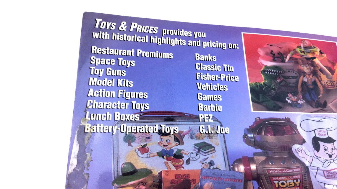Toy Price Guide Toy Collectors Toy Values Value Guide Etsy