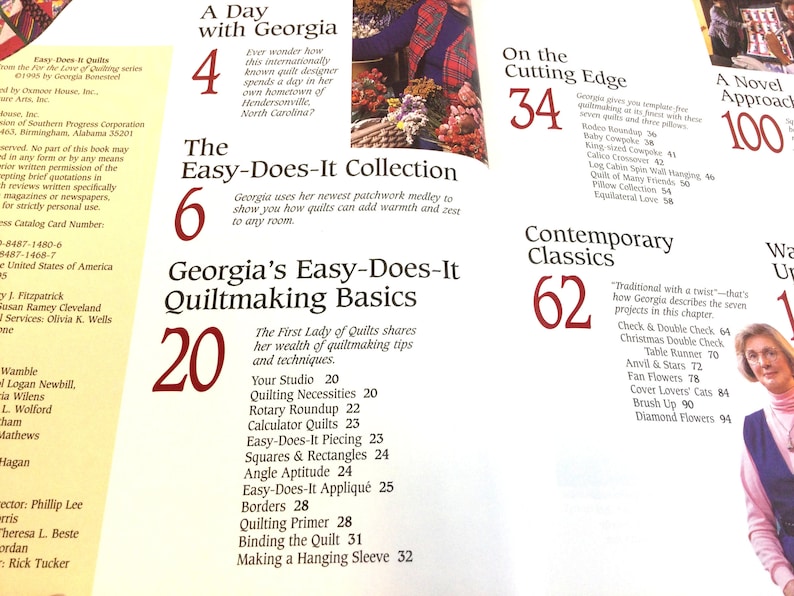 Easy Does It Quilts Quilt Pattern Quilt Book Etsy