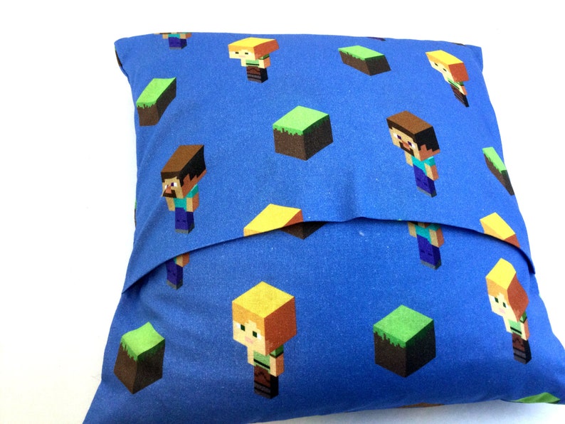 Gaming Minecraft Pillow Accent Pillow Small Pillow Alex and Etsy