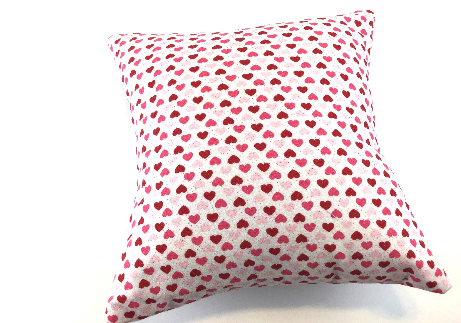 Herzkissen Rotes Herzkissen romantisches Dekor rot und | Etsy