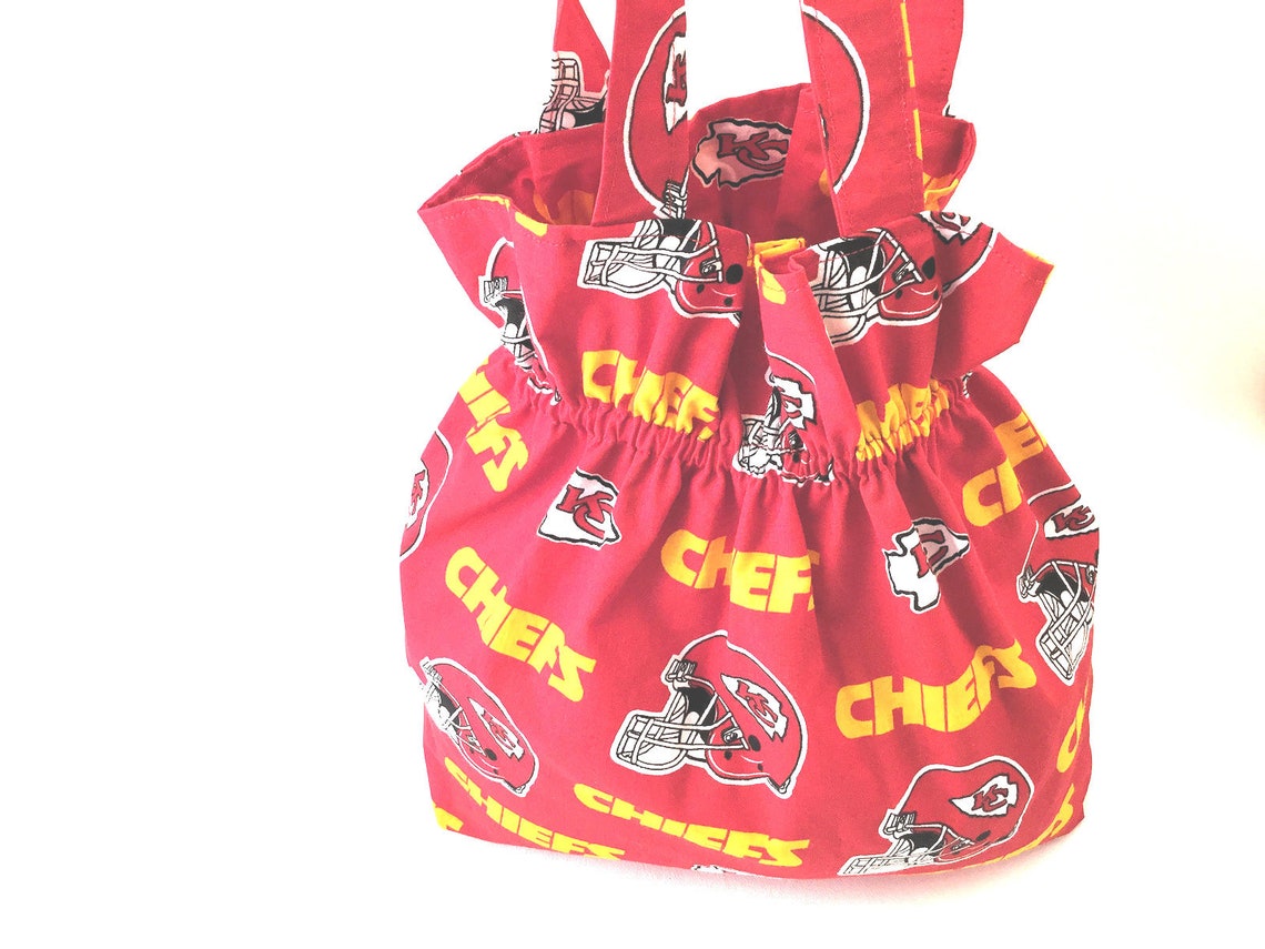 Kansas City Chiefs Kansas City Fabric KC Tote Bag Red Tote Etsy