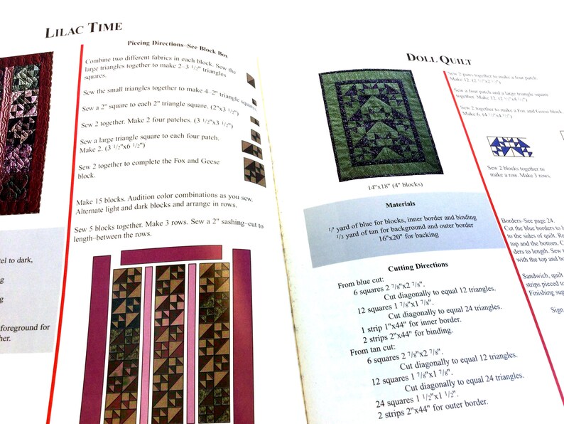 Plum Creek Quilts Seasonal Quilts Quilt Book Quilt Pattern Etsy