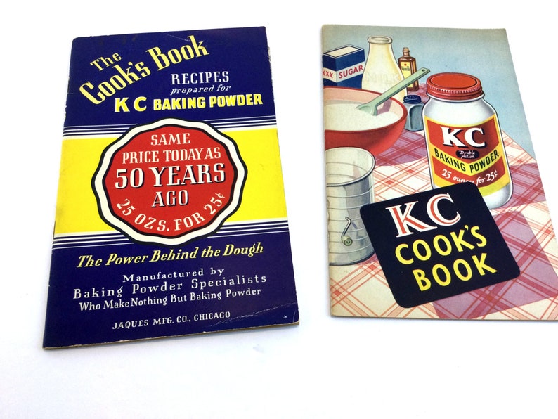 KC Baking Powder Vintage Recipe Books Recipe Booklets Bread Etsy
